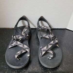 Chaco Black and Grey Sandals
